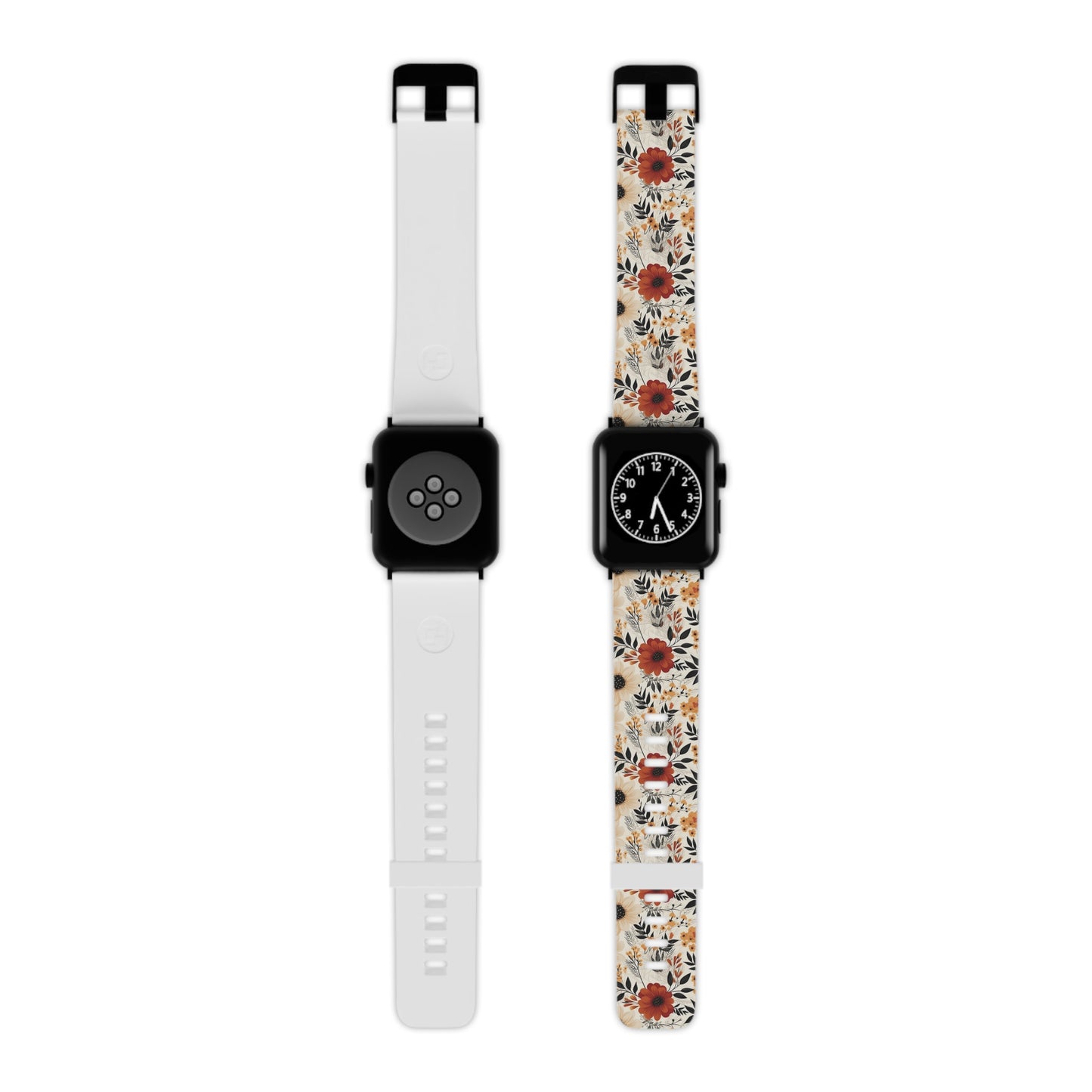 Boho Chic Floral Apple Watch Band - Elegant & Stylish Design