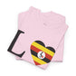 LOVE UGANDA Unisex Heavy Cotton Tee