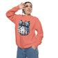 Polka Dot Pumpkin Charm Unisex Garment-Dyed Sweatshirt