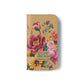 Floral Scripture Flip Case — "Let Your Light Shine" Wallet Phone Cover (Matthew 5:16)
