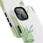 Stylish Tough iPhone Magnetic Cases with Leaf Design, iPhone Protection Cases, Greenery iPhone Covers, Eco-Friendly iPhone Accessories, Gift for Her.