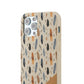 Personalized Whispering Feathers Samsung and iPhone Biodegradable Case, Custom Name Case.