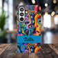 Psychedelic Visions Vibrant Samsung, iPhone and Google Pixel Phone Cases - Colorful Artistic Design