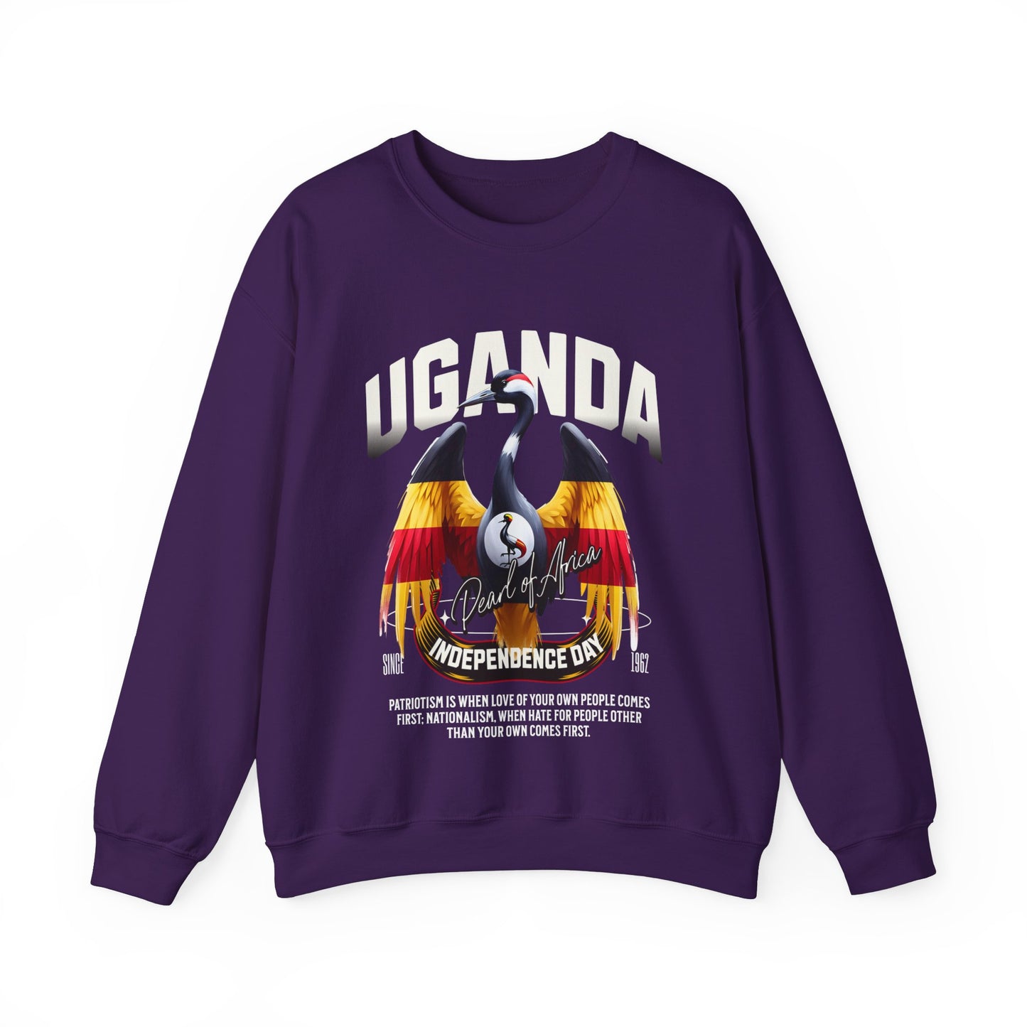 UGANDA Unisex Heavy Blend™ Crewneck Sweatshirt