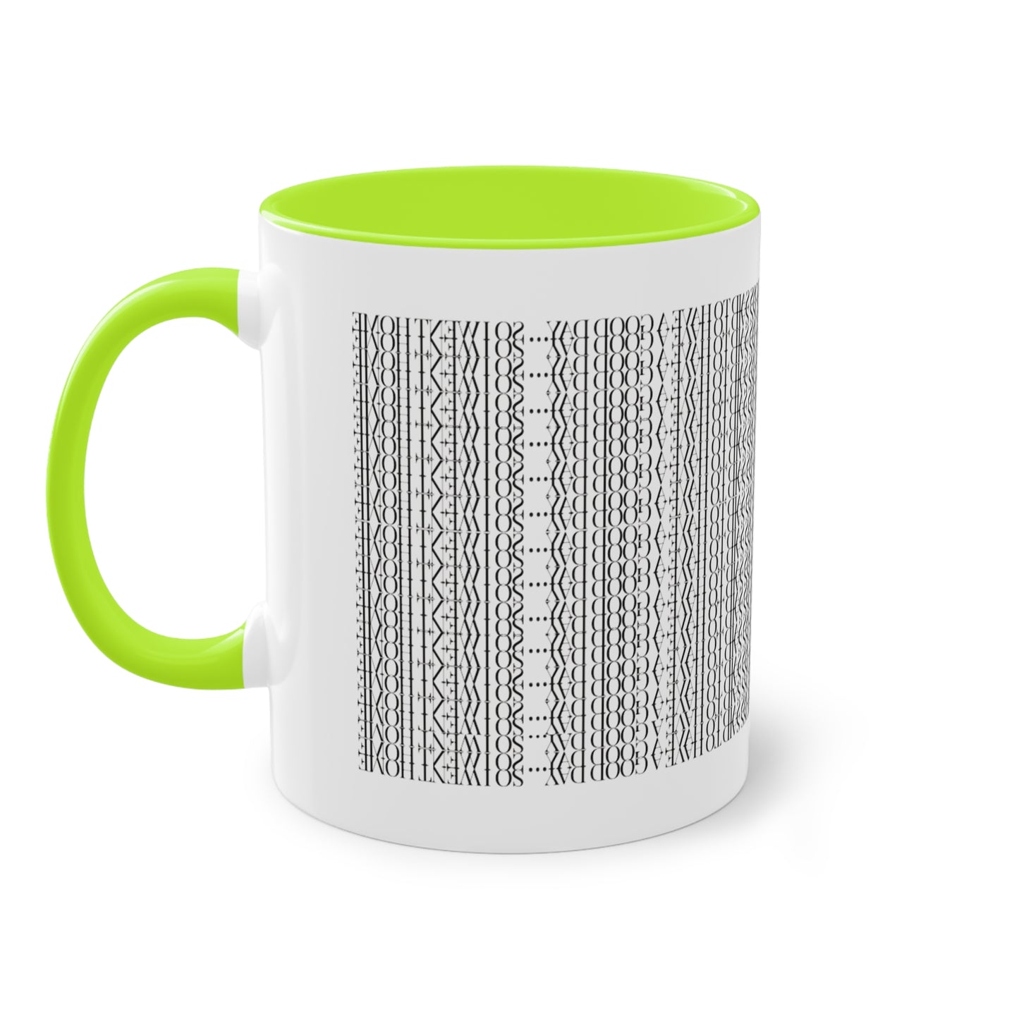 Two Tone Funny Hidden Message Mug - “My Boss said to have a good day… so I went home.”- Viral Optical Illusion Mug - Secret Sarcastic Work Message - Dishwasher Safe, Unique Gifts for Coffee Lovers, Home & Office Decor, Holiday Present.