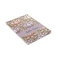 Personalized Stained Glass Lotus Blossom Hardcover Notebook — Custom Name and Affirmation Puffy Cover Journal.