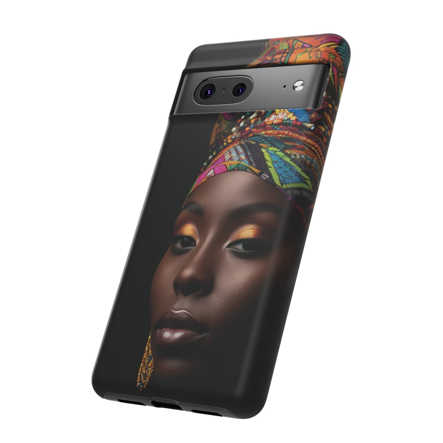 Regal Reflections: African Majesty Google Pixel Cases