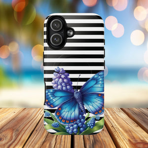 Midnight Bloom Tough iPhone Magnetic Cases - Floral, Stylish iPhone Cover, Gift for Her, Custom Mobile Case, Trendy iPhone Accessories