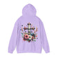 Faith and Floral Cross Unisex Gildan Hoodie Sweatshirt
