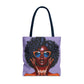 Afro Luxe Glow Tote Bag