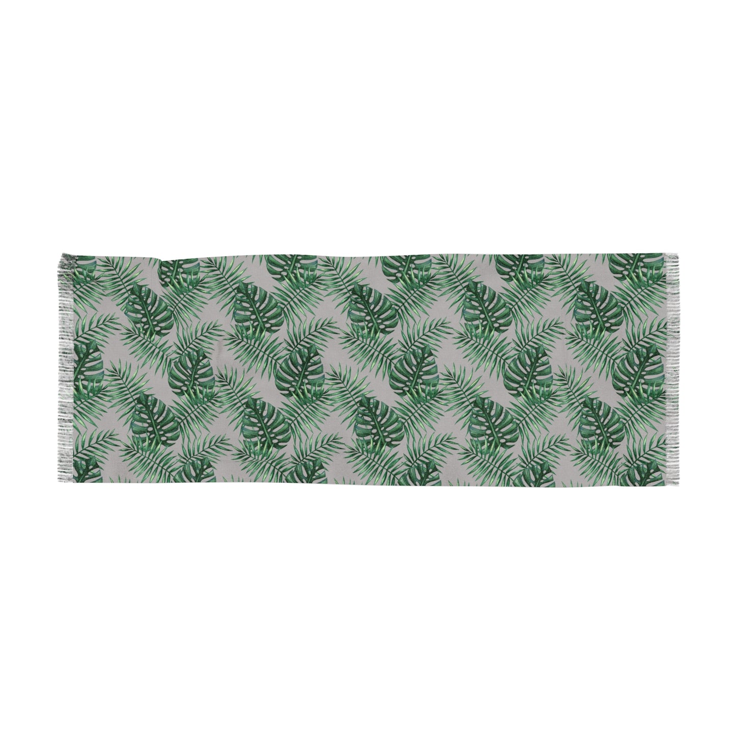 Grey Tropical Bliss Light Scarf