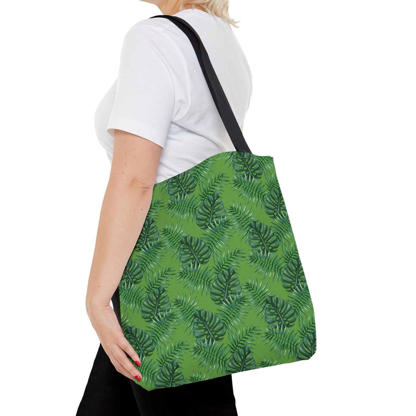 Green Tropical Bliss Tote Bag