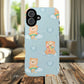 Cute Bear Magnetic iPhone Case, Kid-Friendly iPhone Cover, Stylish Cell Accessory, Gift for Kids, Durable Design for Any Occasion