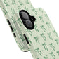 Elegant Ribbon iPhone Case, Stylish Magnetic iPhone Case, Chic iPhone Cover, Green Bow Design, Gift for Her, Everyday Essential, Coquette iPhone Case