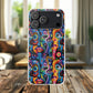 Psychedelic Visions Flexi iPhone and Samsung Case - Colorful Abstract Design.