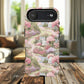 Whispers of Spring Lane Tough iPhone Magnetic Case, Floral iPhone Protection, Gift for Nature Lovers, Spring Accents, Durable Design, Customizable iPhone Cases
