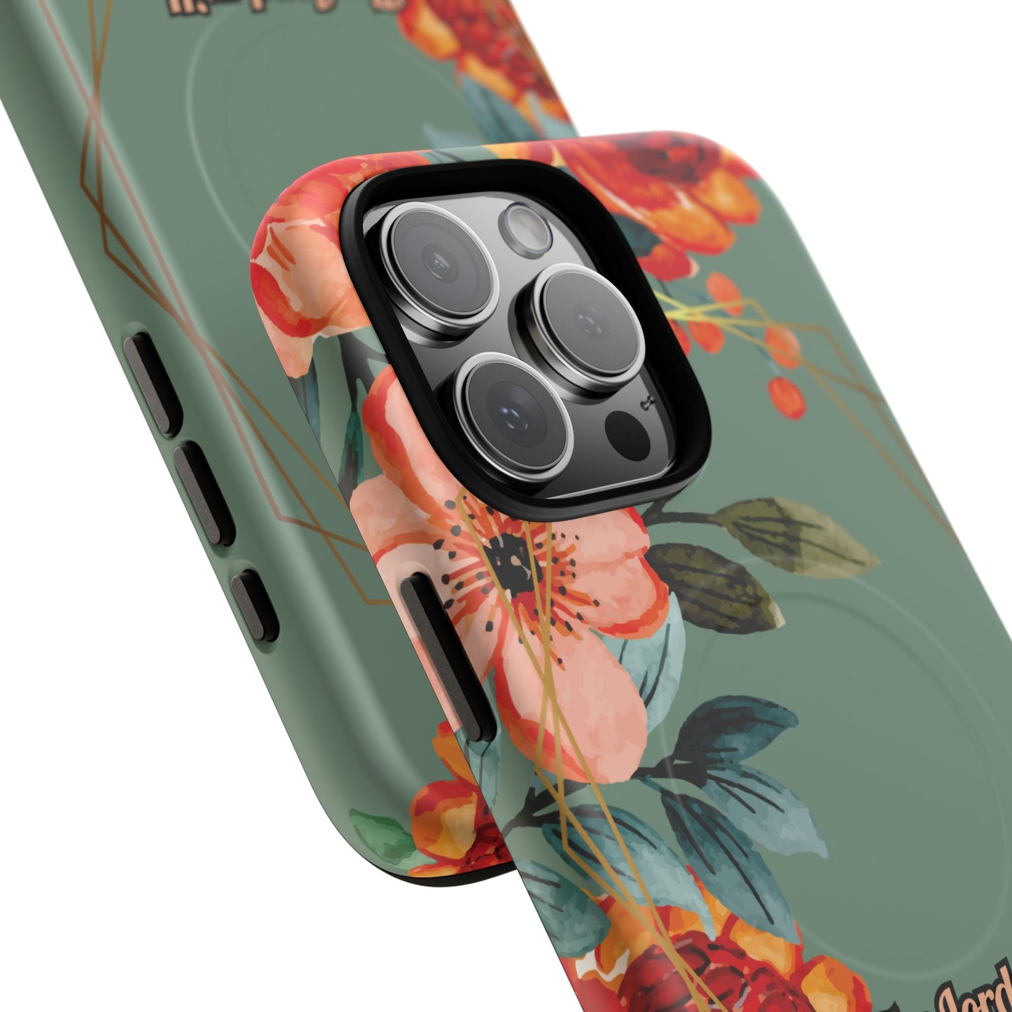 The Lord will Fight for You Exodus 14:14, Inspirational Gift, Tough iPhone Magnetic Case Scripture, Sunflower Bible Verse, MagSafe® iPhone® Tough Case, iPhone 14, iPhone 15, iPhone 16, Pro, Pro Max, Plus.