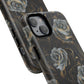 Midnight Bloom Tough iPhone Magnetic Cases,  iPhone 14, iPhone 15, iPhone 16, Pro, Pro Max, Plus MagSafe Case, Protective Tech Accessories, Gift for Her, Floral Design