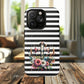 Striped in His Glory iPhone Case, Tough Magnetic Phone Protector, MagSafe iPhone Cover, Durable Case for Everyday Use, Gift for Nature Lovers, Vibrant Design.