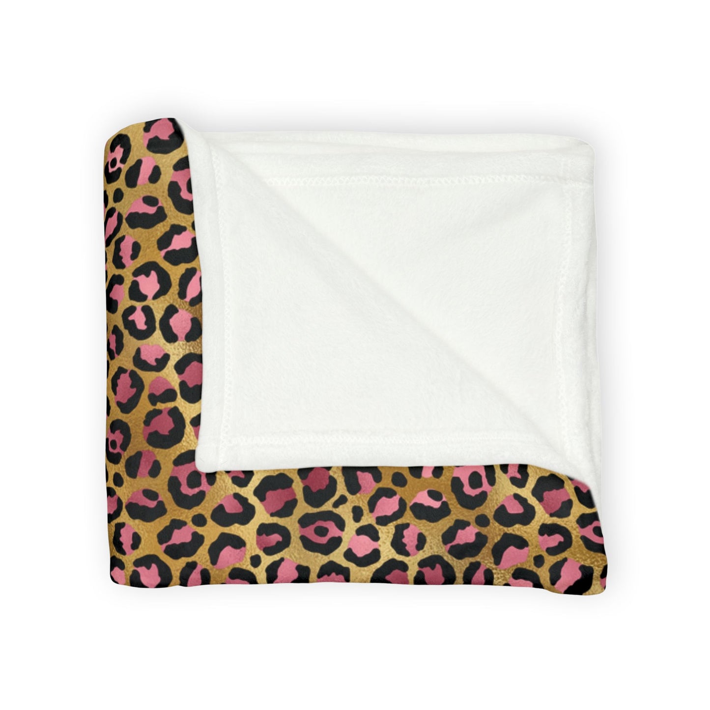 Leopard Luxe Soft Minky Blanket