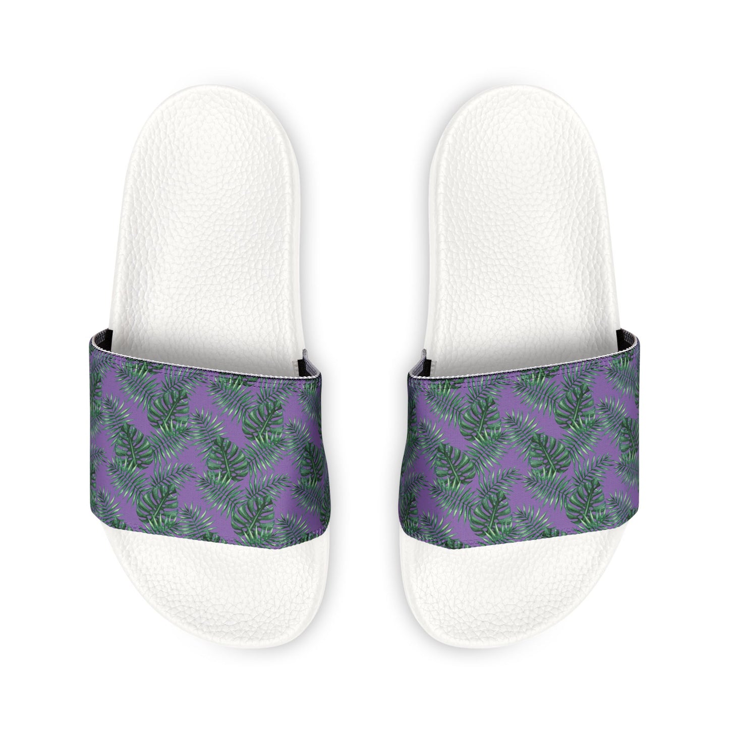Purple Tropical Bliss Women's Removable-Strap Sandals