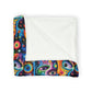 Psychedelic Visions Soft Minky Blanket