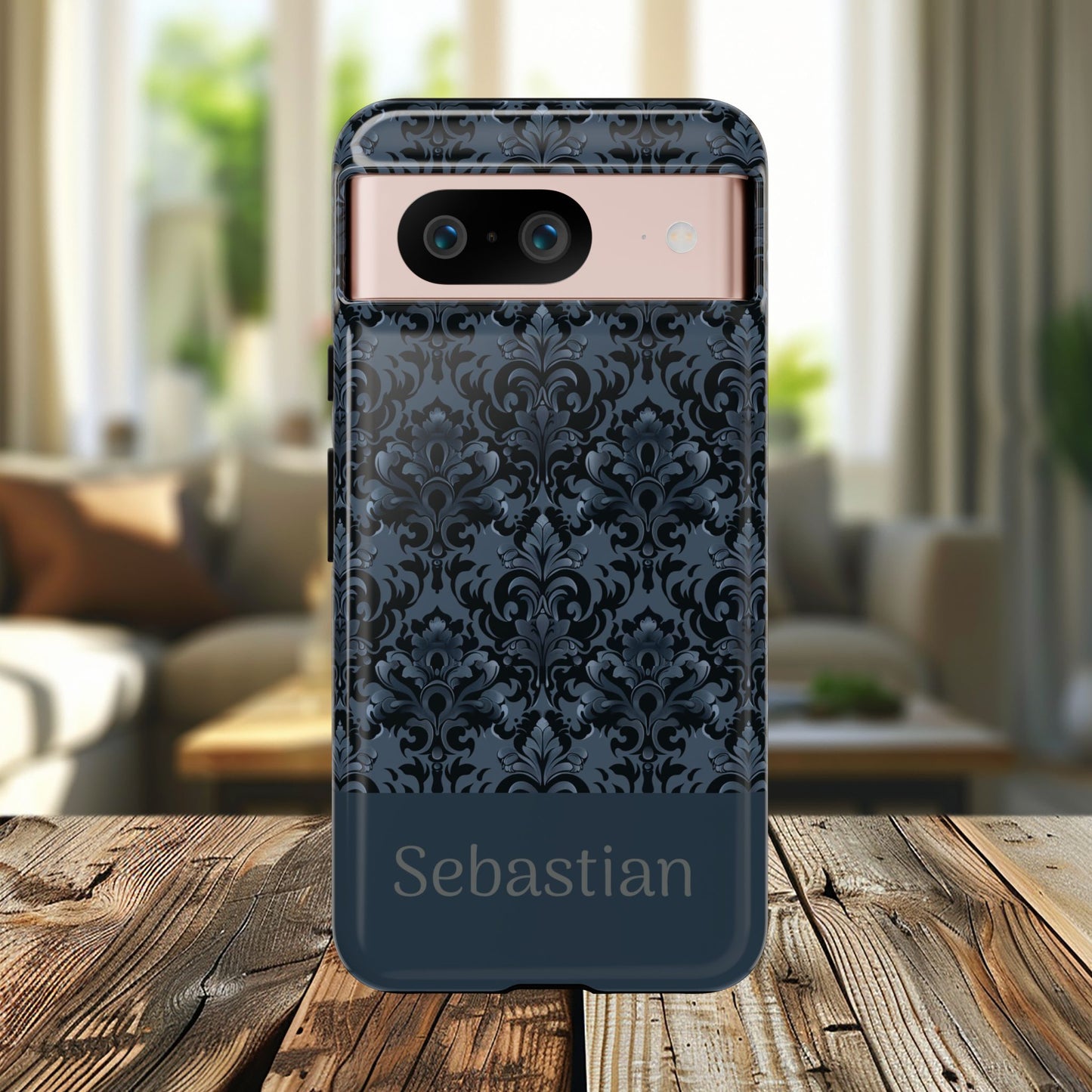 Personalized Name Opulent Dusk Tough Phone Case — Custom Protective Cover for iPhone, Samsung & Google Pixel Phone Cases