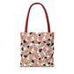 Heart Patterned Tote Bag - Cute & Stylish Carryall for Every Occasion