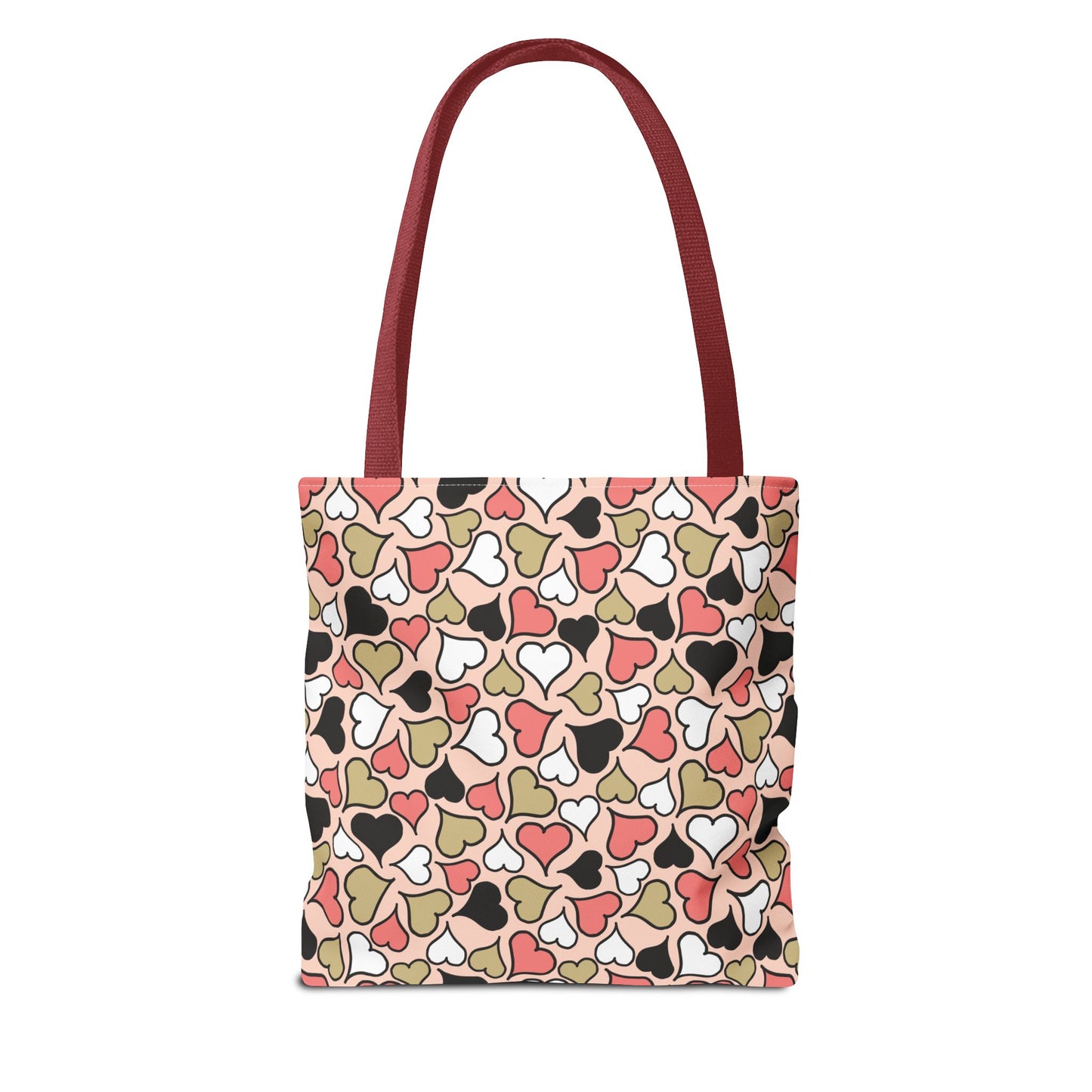 Heart Patterned Tote Bag - Cute & Stylish Carryall for Every Occasion