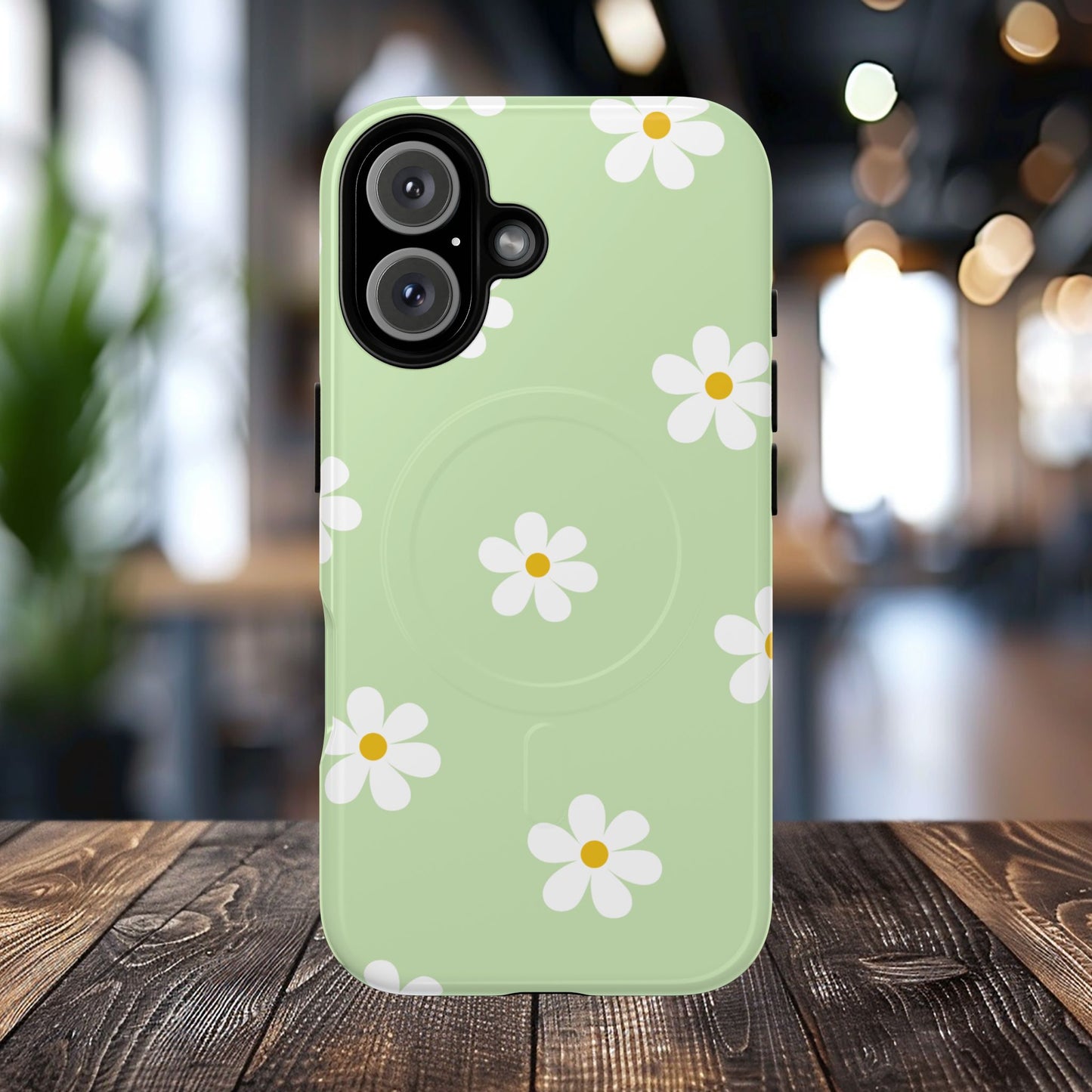 Floral Tough Magnetic Case, Flower iPhone Cover, Cute iPhone Case, Nature Inspired Accessory, Gift for Plant Lovers