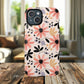 Stylish Soft Petal Noir iPhone Case, Floral iPhone Accessory for Her, Tough iPhone Magnetic Cases, Trendy iPhone Cover, Gift for Friends, Summer Vibes
