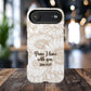 Peace I Leave with You John 14:27,Tough iPhone Magnetic MagSafe® Case Scripture, Sunflower Bible Verse,  iPhone® 13,  14, iPhone 15, iPhone 16, 17, Pro, Pro Max, Plus Cases.