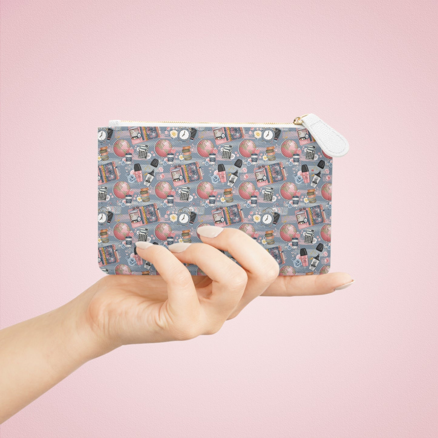 Chic Essentials Whimsical Travel Mini Clutch Bag - Perfect for Adventurers and Dreamers