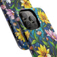 Flower Garden Stained Glass Phone Case, Tough Magnetic Cases, Floral Phone Cover, Durable Phone Accessories, Spring Gift, Birthday Present