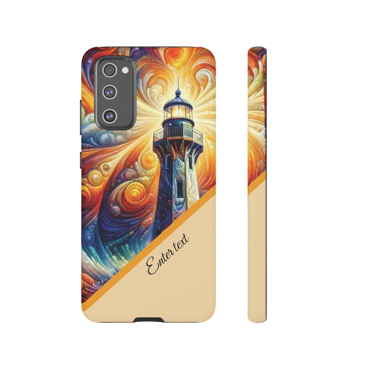 Personalized Cosmic Beacon Tough Samsung and Google Phone Cases