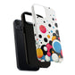 Vibrant Bubble Bloom Galaxy Magnetic iPhone Cases, Artistic Protection for Your Device, Gift for Tech Lovers, Colorful Designs, Unique iPhone Accessories