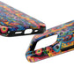 Psychedelic Visions Vibrant Art iPhone and Samsung Phone Case - Stylish Tough Case for Artists & Creatives.