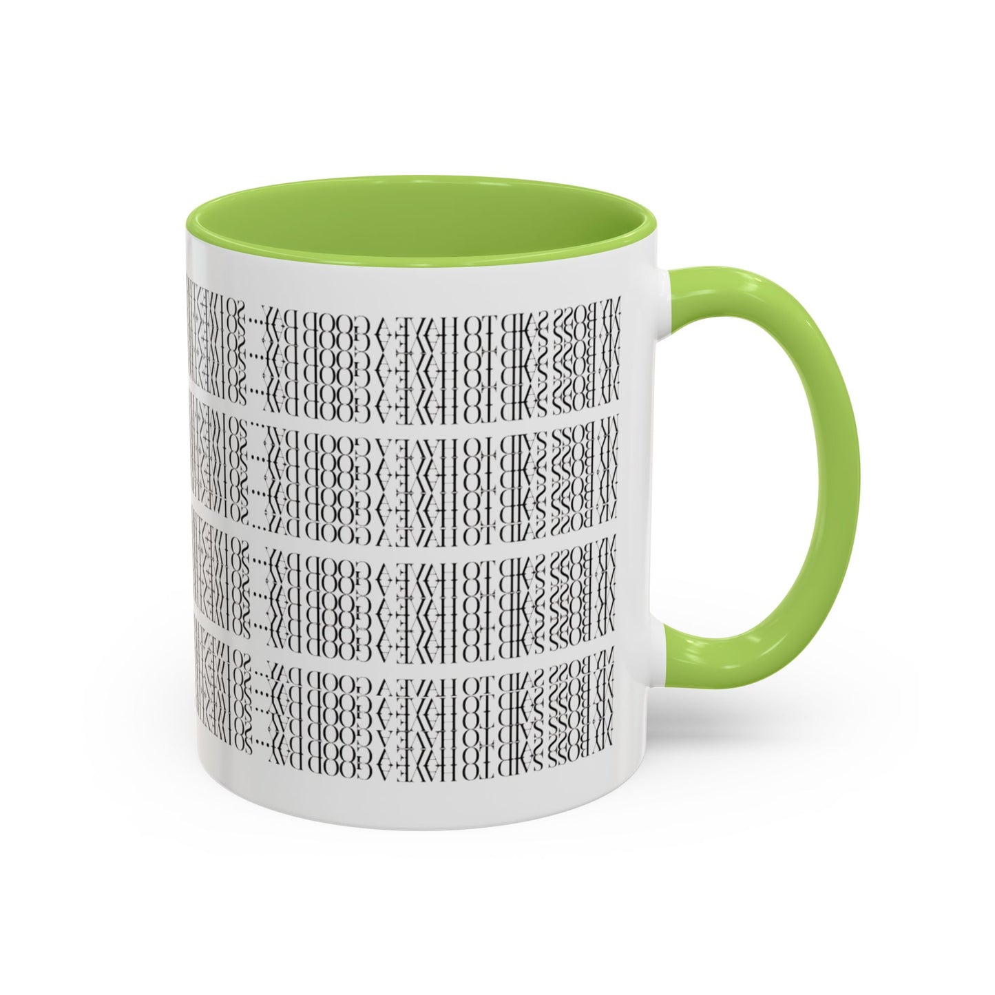 Funny Work Hidden Message Mug - “My Boss said to have a good day… so I went home.”- Viral Optical Illusion Mug - Secret Sarcastic Work Message - Dishwasher Safe, Unique Gifts for Coffee Lovers, Home & Office Decor, Holiday Present.