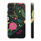 Personalized Floral Fantasy Samsung and Google Pixal Phone Case – Personalized Tough Cases with Colorful Garden Design