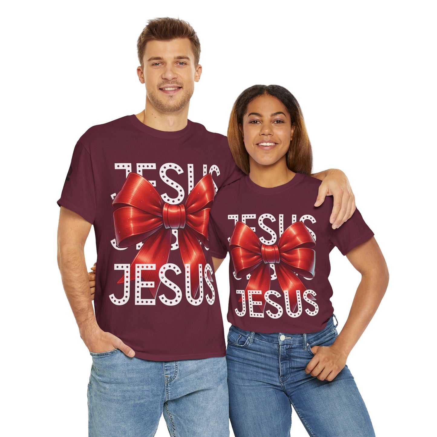 JESUS Unisex Heavy Gildan Cotton Tee