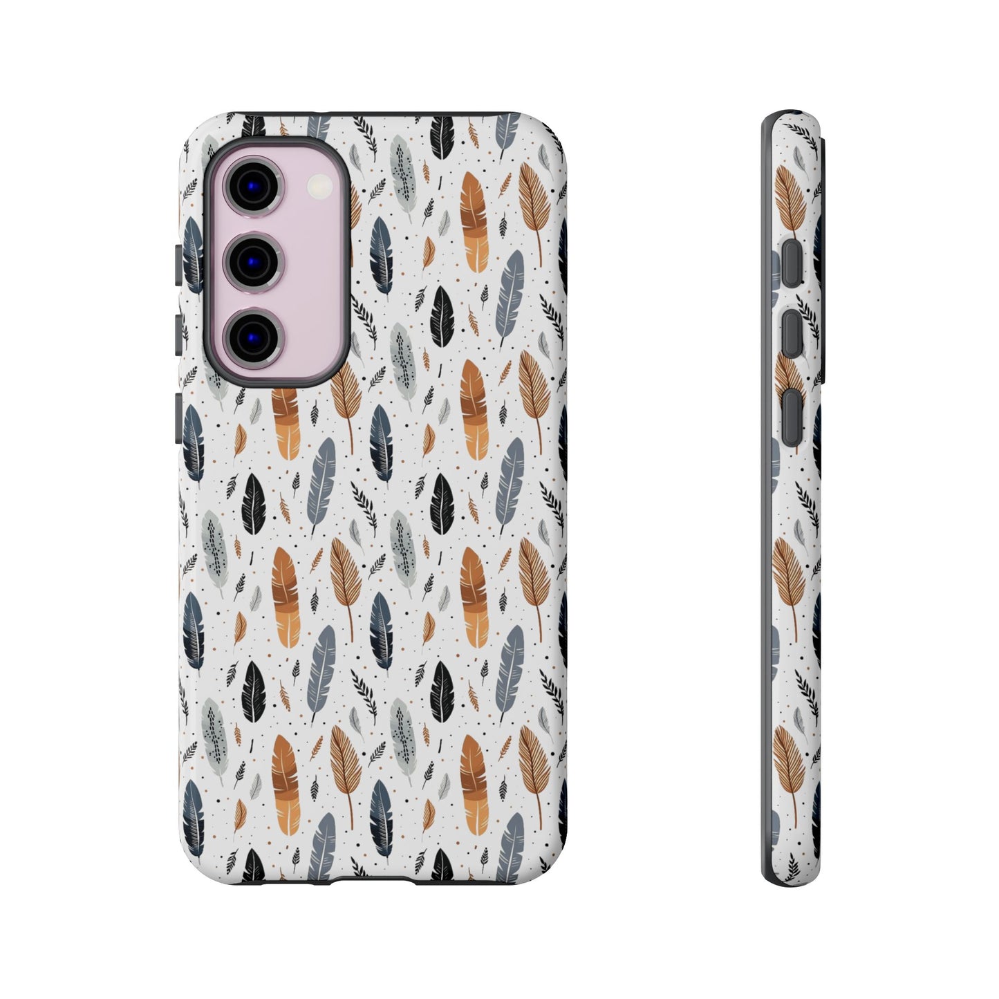 Whispering Feathers iPhone, Samsung and Google Tough Cases