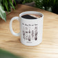 ''True Story He is Not Here'' Ceramic Coffee Mug (11oz, 15oz) , Religious, Faith Mug - a Gift for Christenings/Believers/Friends/Sisters/Mother.