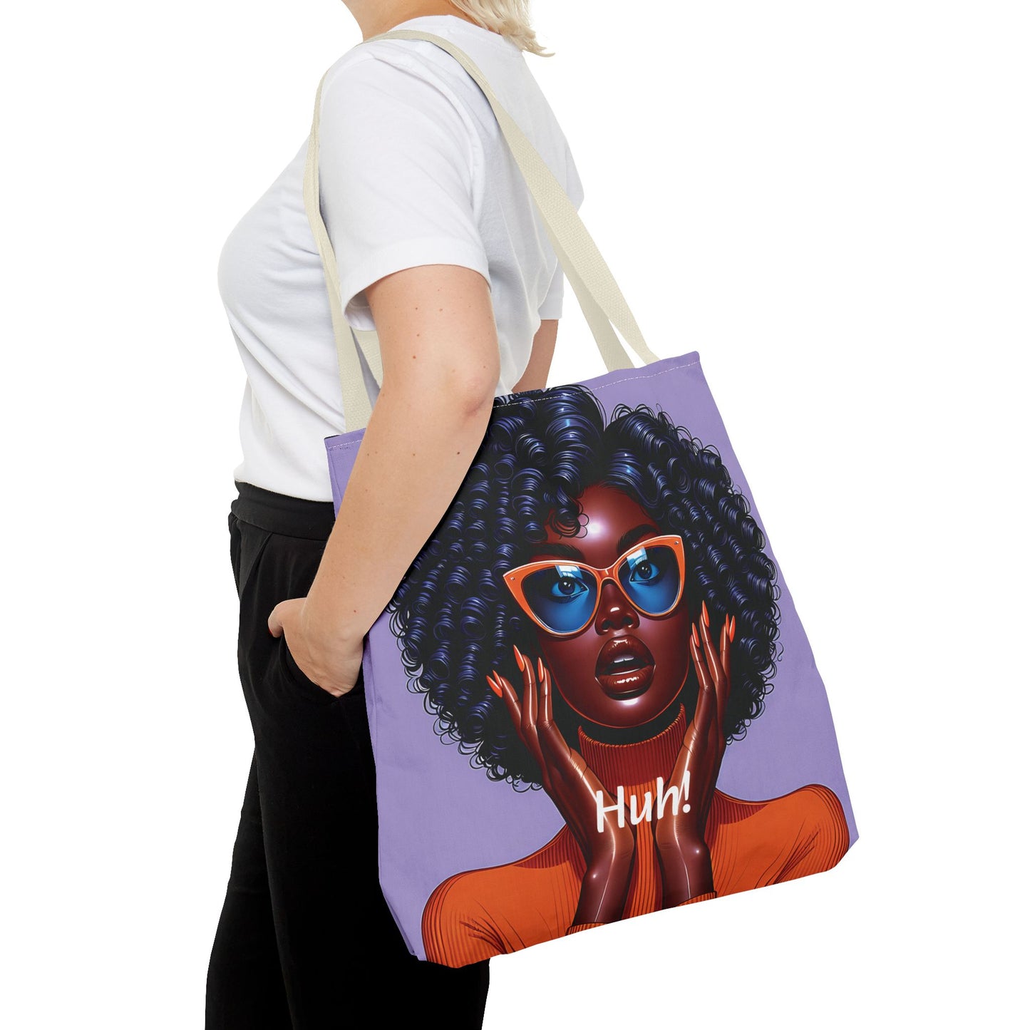 Afro Luxe Glow Tote Bag