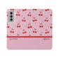 Personalized Cherry Blossom Dreams Flip iPhone and Samsung Cases — Wallet Folio with Name & Affirmation.