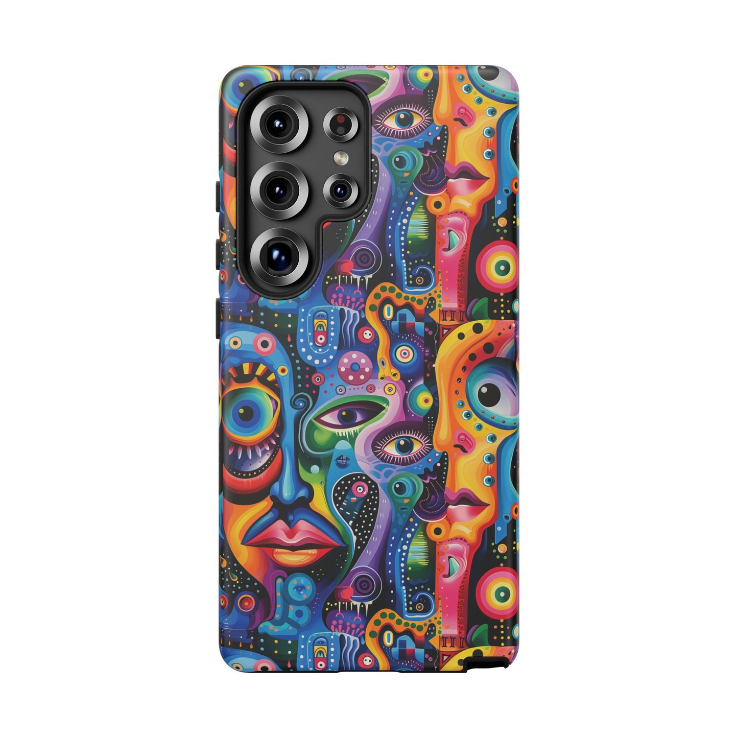 Psychedelic Visions Vibrant Art Google Pixel, iPhone and Samsung Phone Case - Tough Cases for Creative Souls