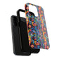 Psychedelic Visions Vibrant Art iPhone and Samsung Phone Case - Stylish Tough Case for Artists & Creatives.