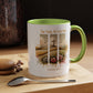 Inspirational Accent Coffee Mug - 'True Story, He’s Not Here!' - Perfect for Faith Lovers & Gift Ideas