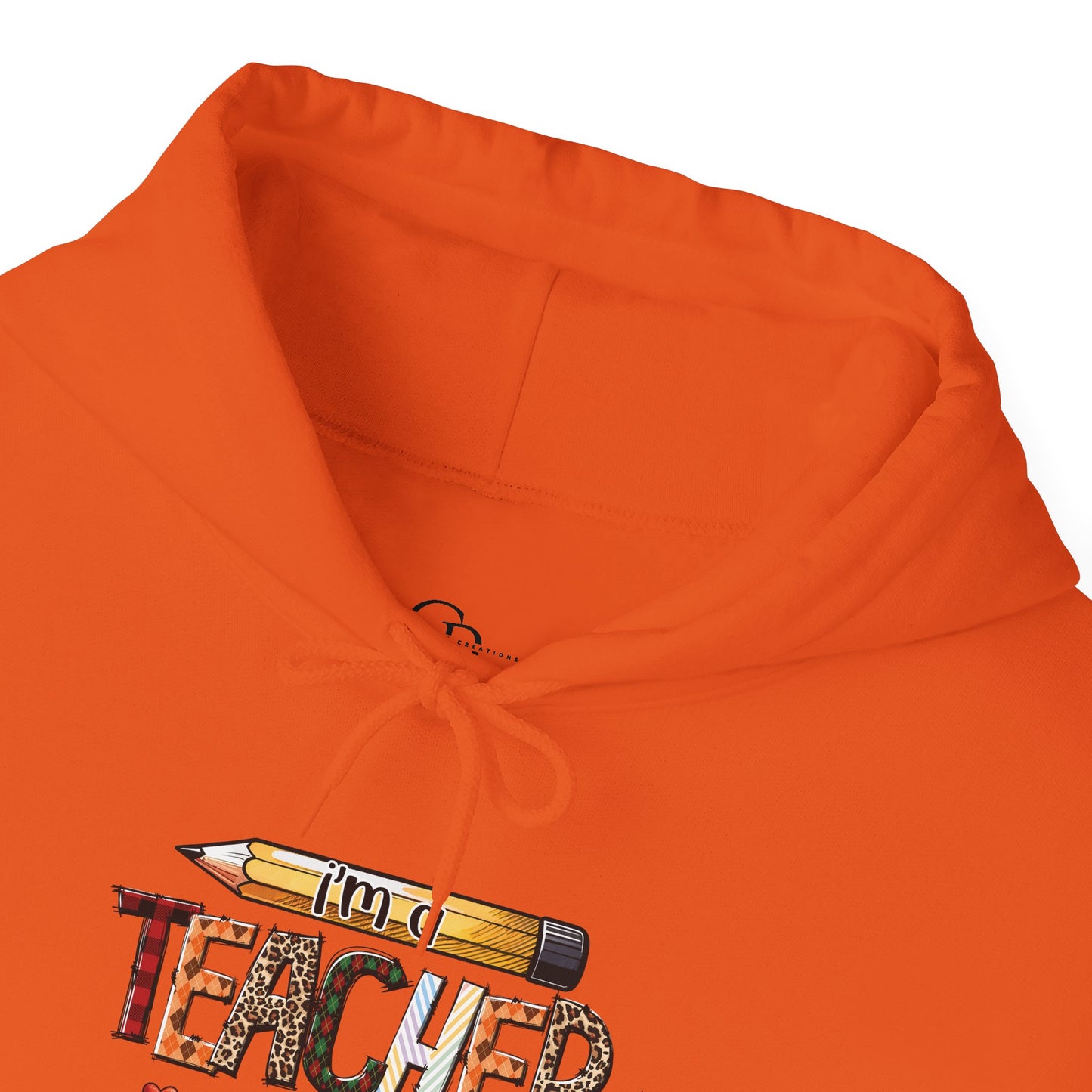 Teachers are Heros Unisex Heavy Blend™ Hooded Sweatshirt