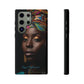 Regal Reflections: African Majesty Samsung Tough Phone Cases