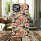 Spirit in Bloom Tough iPhone Magnetic Cases, Cute iPhone Accessories, Flower Design, Gifts for iPhone 14, 15, 16, 17, Pro Max, Boho Style, Western Style